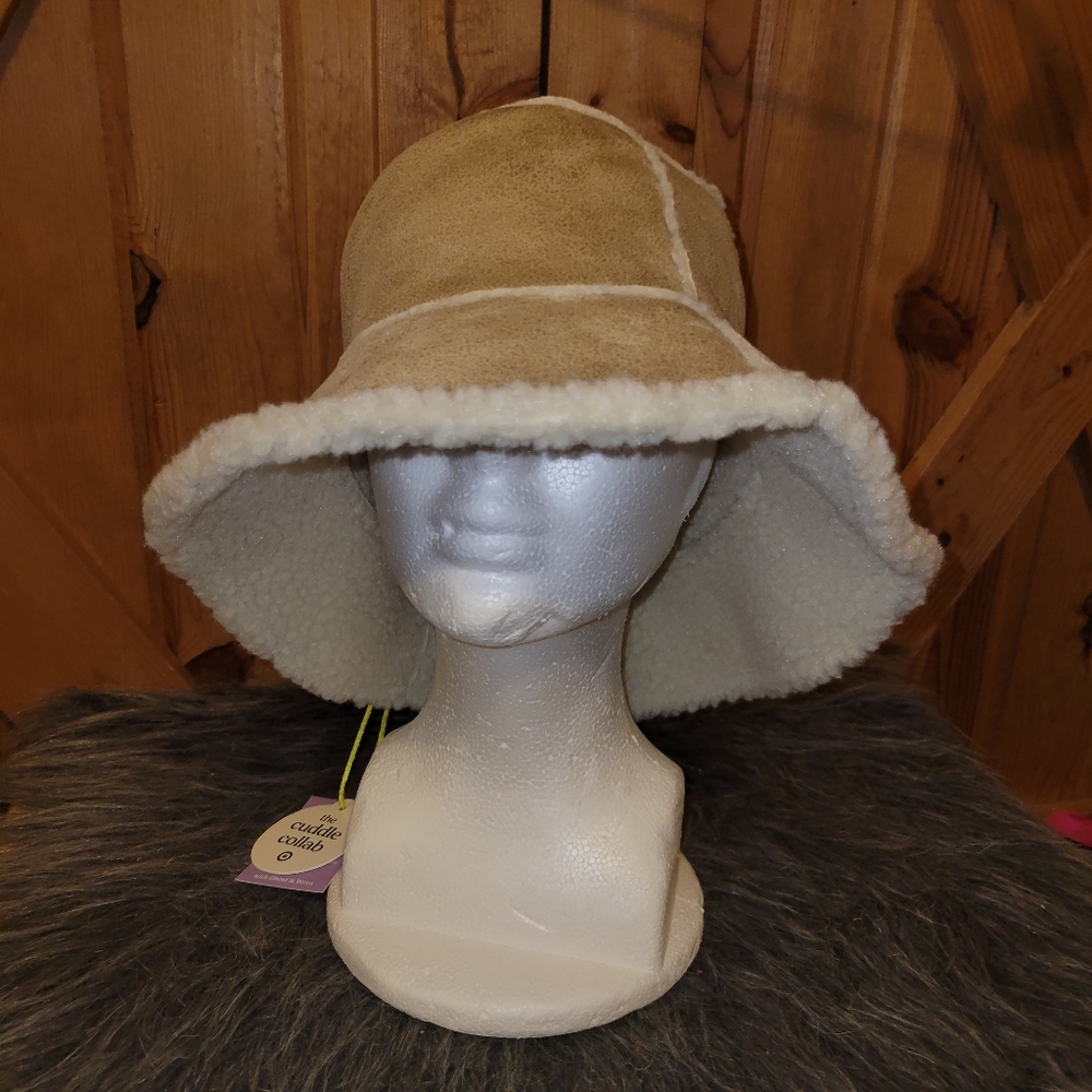 The Cuddle Collab Faux Shearling Bucket Hat Adult